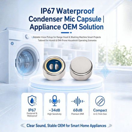 IP67 Waterproof Microphone