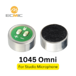 10mm Omnidirectional Electret Condenser Microphone Capsule for Vocal Recording