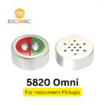 5.8mm Omnidirectional Electret Microphone Element for Instruments