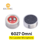 6mm Omnidirectional Electret Condenser Microphone Cartridge for Lavalier