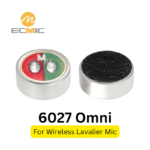 Omnidirectional Electret Microphone Capsule for 2.4G Wireless Lavalier