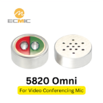 5.8mm Omnidirectional Electret Condenser Microphone Capsule for Video Conference