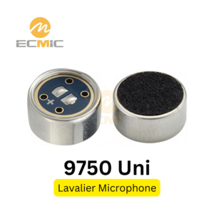 9,7 mm unidirektionale Elektret-Mikrofonkapsel für Lavalier-Mikrofone