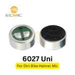 Cápsula de microfone para capacete de bicicleta suja