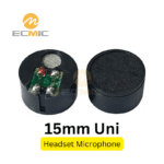 Cápsula de micrófono dinámica para audífonos de 15 mm, 200 Ω/250 Ω