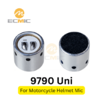 Inserção de microfone de eletreto unidirecional de 9,7 mm para capacete de motocicleta
