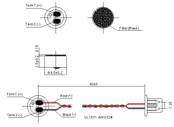 Aussehen Dimension