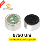 9.7mm Electret Condenser Microphone Element for Headset Microphones