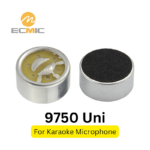 Capsule de micro électrique unidirectionnelle de 9,7 mm pour microphone karaoké