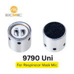 Capsule de microphone à électret de 9 mm pour masque respiratoire