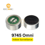 9.7mm Omnidirectional Mic Capsule for Indoor Surveillance