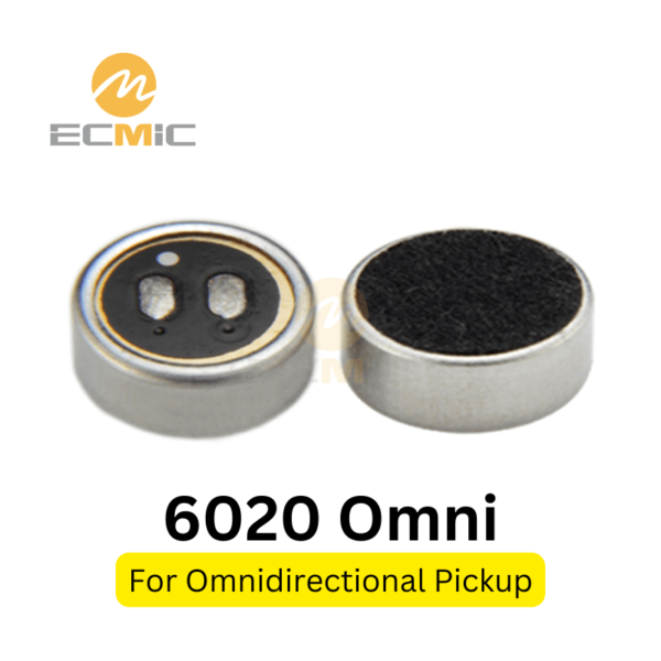 6mm High SNR Omnidirectional Microphone Capsule