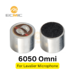 6mm Omnidirectional Electret Microphone Head for Lavalier Mic