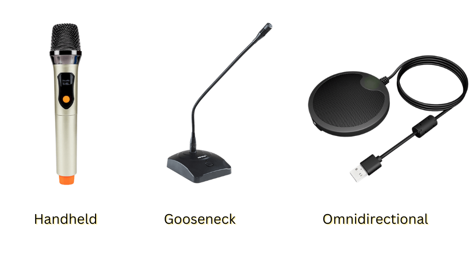 Choisir le bon microphone pour différentes applications