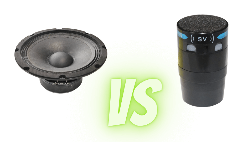 Speakers vs. Microphones