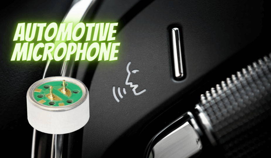 Automotive microphone for clear voice communication in cars