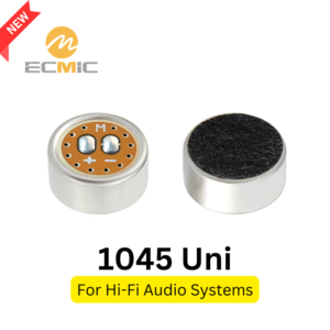 High-Performance Uni Electret Mic Capsule for Hi-Fi Audio Systems