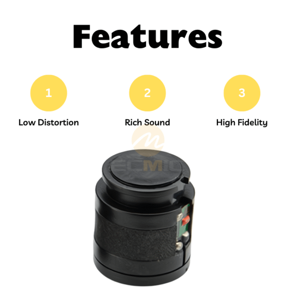 20mm Dynamic Headset Microphones Element