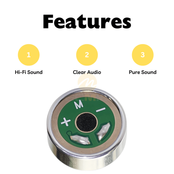 14mm Unidirectional Microphone Capsule for Broadcast - Imagem 2