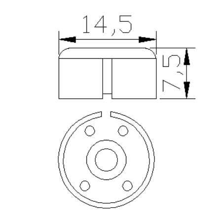 ECM-DMP1458T200 규격: Φ14.5×7.5mm 소형 다이나믹 마이크 캡슐
