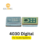 Micrófono MEMS con salida digital I²S - 4 × 3 × 1,1 mm