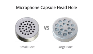 Electret Microphone Capsule Head Hole: Functions and Design Insights