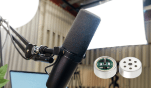 Ein 16-mm-Elektret mit Nierencharakteristik, das sich nicht lösen lässt