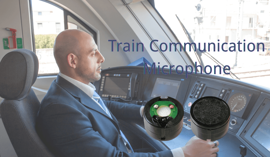 Kommunikationssystem im Führerstand eines Zuges mit dynamischem Mikrofon