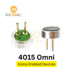 Pin-Type ECM Mic for Voice-Enabled Devices